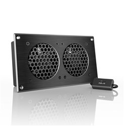 Airplate S5 Cabinet Cooler BLK 2 x 80mm fans 1472LPM @18dBA AC Infinity