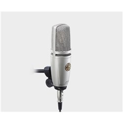 Large diaphragm studio mic with basic mounting clip