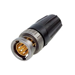 rearTWIST UHD BNC cable connector pin 1.07mm shield 5.00mm
