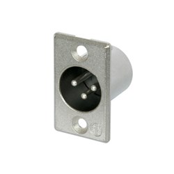 MALE PANEL 3-PIN CONNECTOR