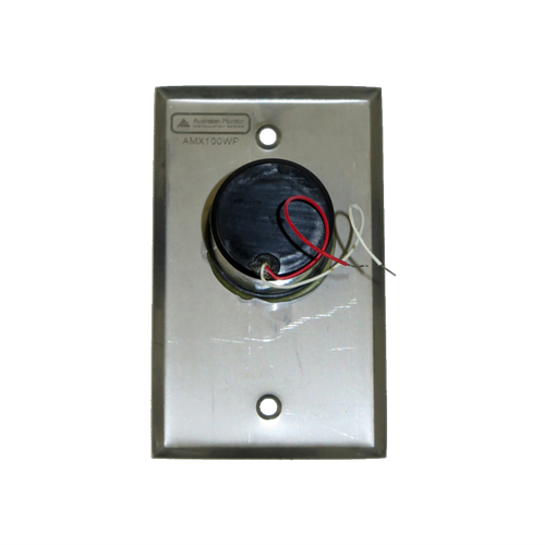 AMX100WP Wall Microphone Dynamic Omni Steel