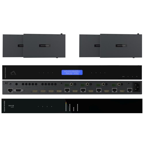 Bundle: MHUBPRO4470+MHUBAUDIO HDANYWHERE