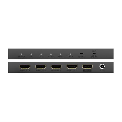 HDMI 1:4 4K60 4:4:4 splitter HDANYWHERE