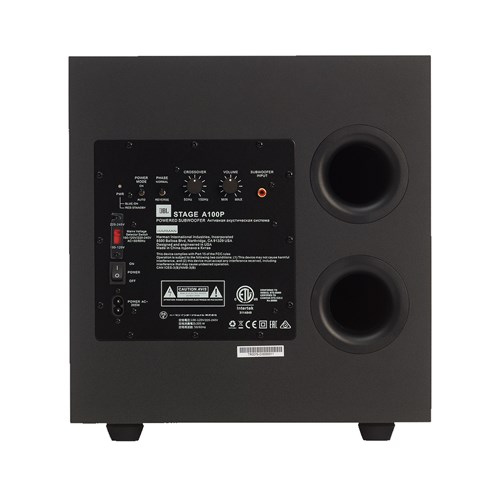 JBL A100 BLACK POWERED SUBWOOFER JB - Amber Tech