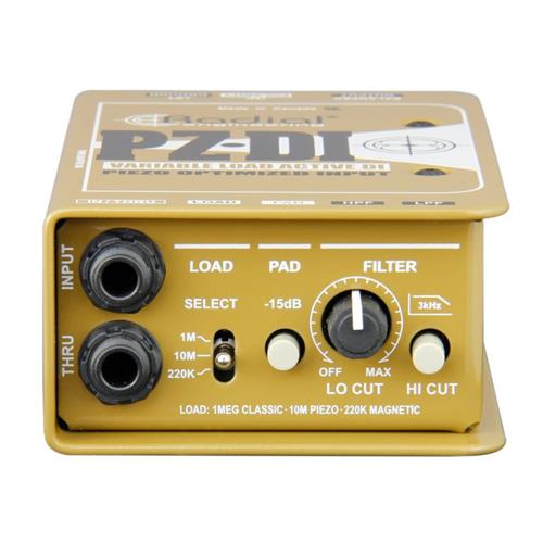 Radial PZ-DI - Active DI for piezo and acoustic