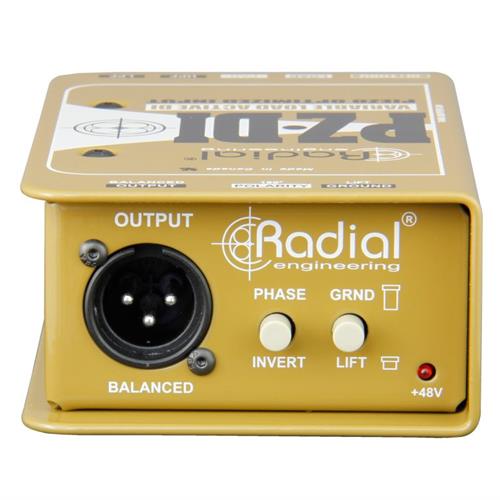 Radial PZ-DI - Active DI for piezo and acoustic