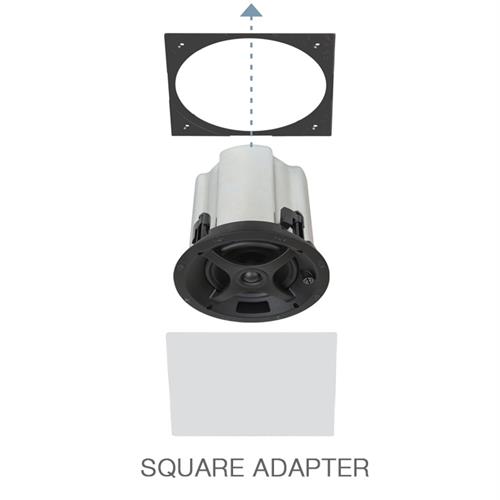 PS-C43 White Square Adapter with Grille 10pk (10x each) Professional Series Sonance