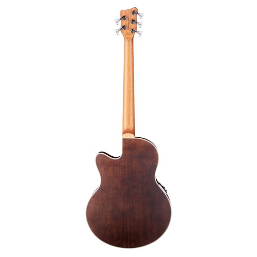RockBass Alien Deluxe Hybrid Thinline 5-String Natural Transparent High Polish