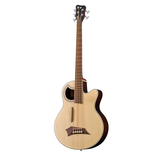 Warwick RockBass Alien Deluxe 5-String Natural Transparent High Polish