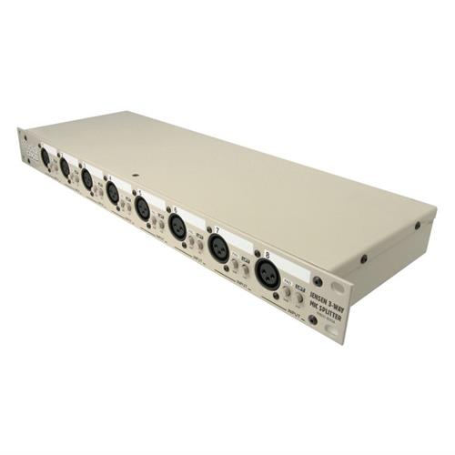Radial OX8-J - 8 channel mic splitter with Jensen isolation transformers, D-subs & XLRs 