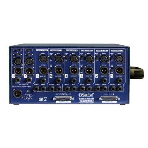 Radial SIXPACK - 6 slot power-rack, desktop format,1600mA power supply