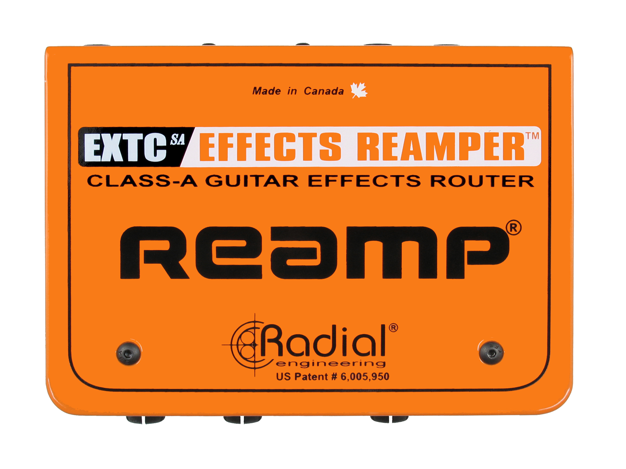 頻度は多くありませんRADIAL Reamp EXTC SA エフェクター