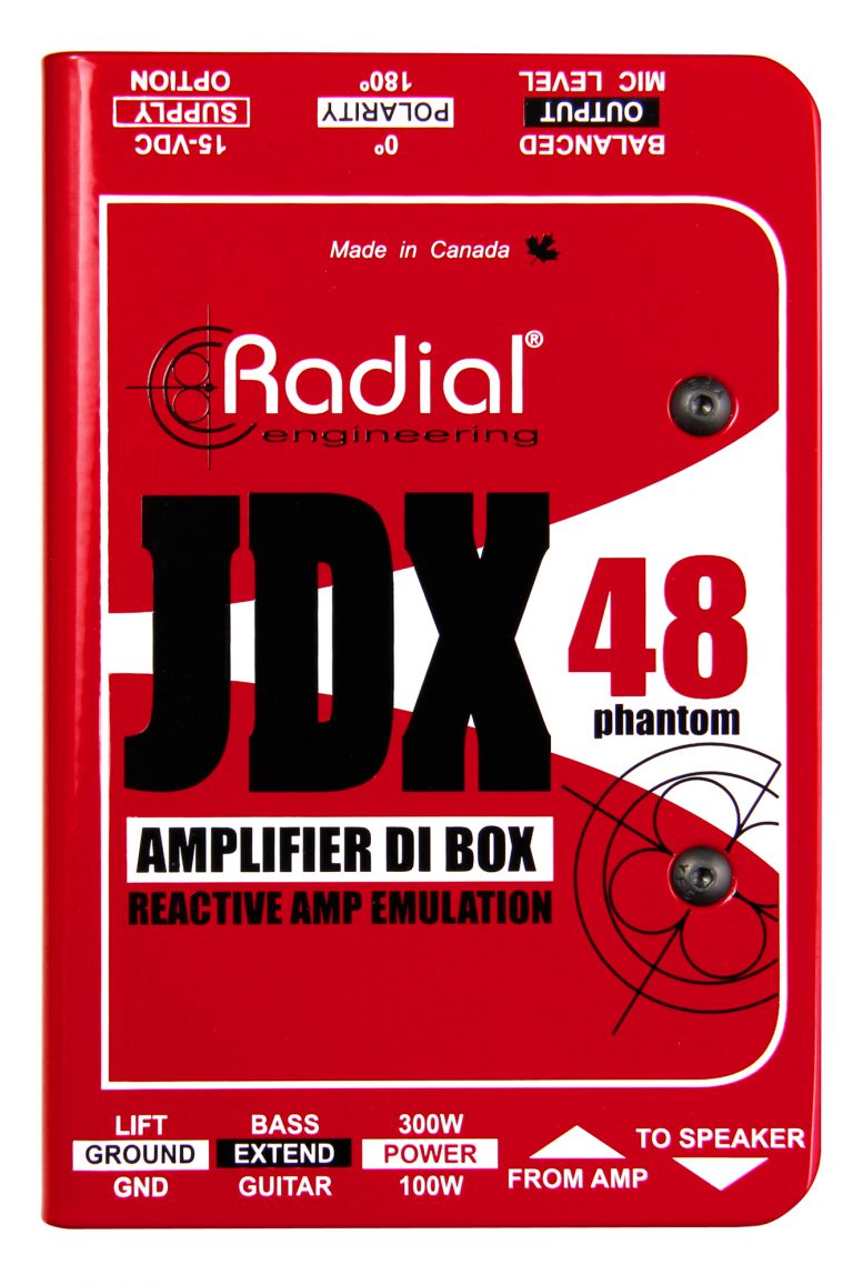 Radial ラジアル JDX-48 完全送料無料 - 配信機器・PA機器 ...
