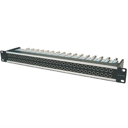 Video patch panel 1RU 24 x DVJB-S straight through