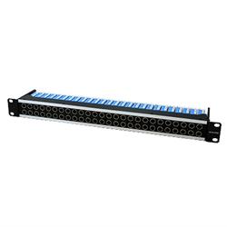 Video patch panel 1RU 26 x DVJB-W normal through