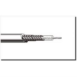 50 OHM COAXIAL CABLE, 8MM OD GREY, 100M