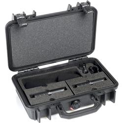 DPA d:dicate™ 2011C Stereo Pair with Clips and Windscreens in Peli Case