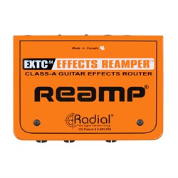 Radial EXTC-SA - Effects loop interface connects guitar pedals to the recording system