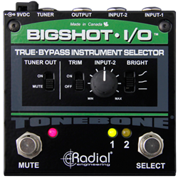 Radial Bigshot I/O - True Bypass Instrument Selector