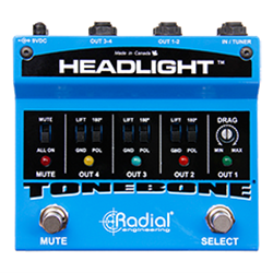 Radial HEADLIGHT - Guitar Amp Selector