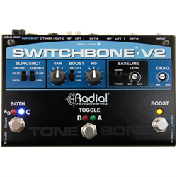 Radial SWITCHBONE V2 - ABY/C Amp Selector and Booster