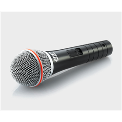 Dynamic vocal mic with switch includes XLR/6.35 cable extended frequency response