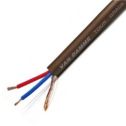 XKE Microphone cable Brown 100m