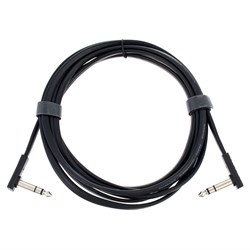 RockBoard Flat TRS Cable 300cm Black