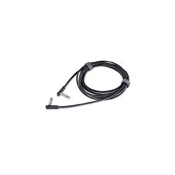 RBO CAB FL 300BLK AA RockBoard Flat Inst. Cable BLK 300cm Angled / Angled