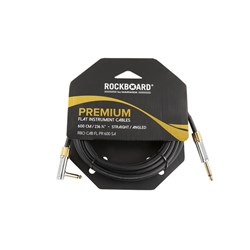 RockBoard Premium Flat Instrument Cable 6m Straight - Angle