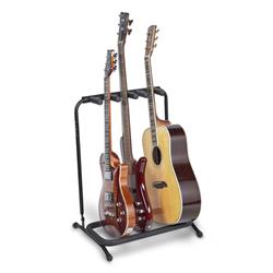 RockStand Multiple Guitar Rack Stand - 2x Electric, 1x Classical or Acoustic Guitar/Bass