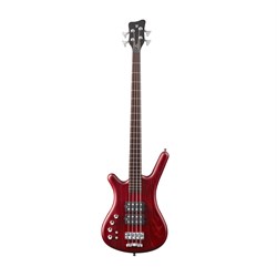 Warwick TeamBuilt Pro Series Corvette $$ 4-String Burgundy Red Transparent Satin Lefthand