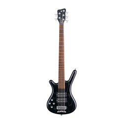 Warwick TeamBuilt Corvette $$ 5-String Nirvana Black Transparent Satin Left Hand