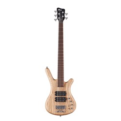 Warwick Teambuilt Pro Series Corvette $$, 5-String - Natural Transparent Satin pas/act ASH fretted w/ Bag