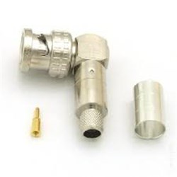 50 ohm BNC connector right angle, suits L-5D2W, 5D-2W