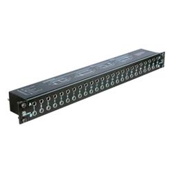 6.35mm TRS patch panel 19" rackmount