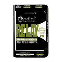 Radial RELAY XO - Balanced AB wireless signal router, may be remotely controlled 