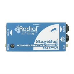 Radial SB-1 - Compact Active DI for acoustic guitar, pad, 48V phantom powered 