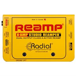 Radial X-AMP -  Active class-A re-amping device, dual output. PSU included.  