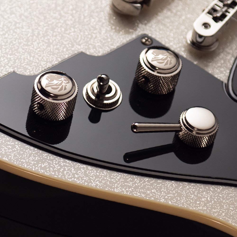 Duesenberg Guitars Alliance Series Dave Baksh Gallery View Control Knobs