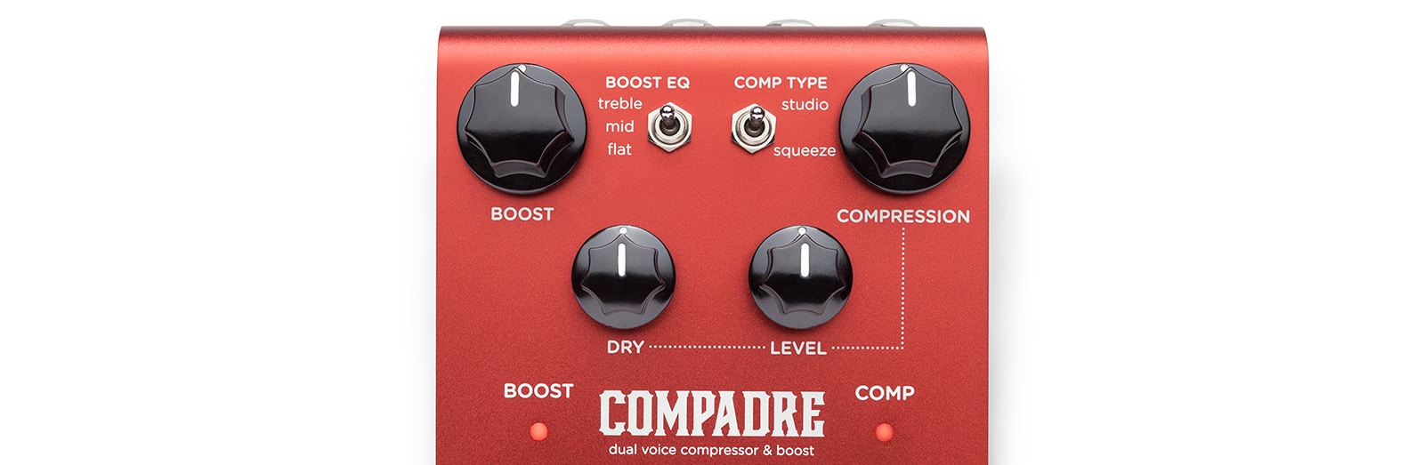 Strymon Compadre Dual Voice Compressor & Clean Boost